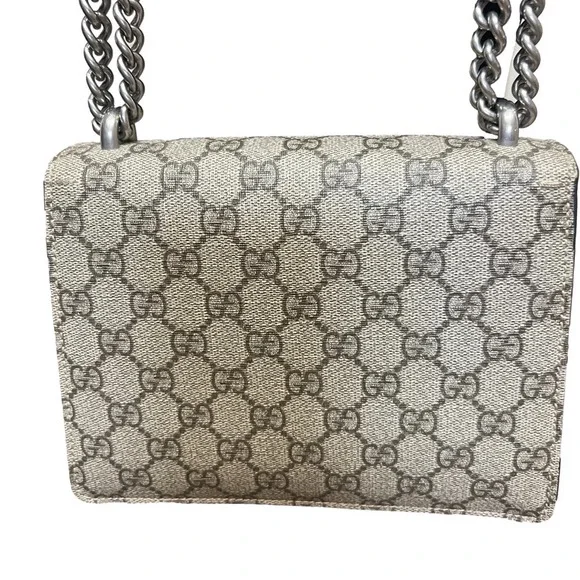 GUCCI  GG Supreme Monogram Small Dionysus Shoulder Bag - Picture 4 of 8